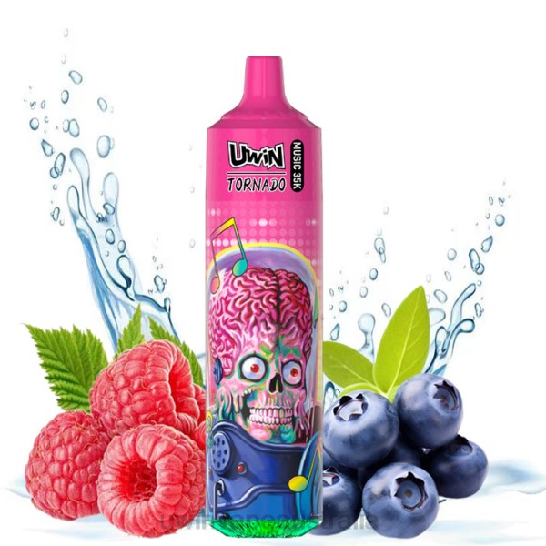 UWIN Vape Disposable - UWIN CRYSTAL 35K DISPOSABLE VAPE Blueberry Raspberry 428LB16